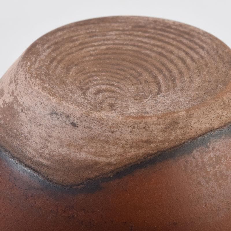 茶道具　瀬戸焼　古瀬戸　肩衝茶入　仕覆付　裏千家十四代淡々斎極め箱　M　8765