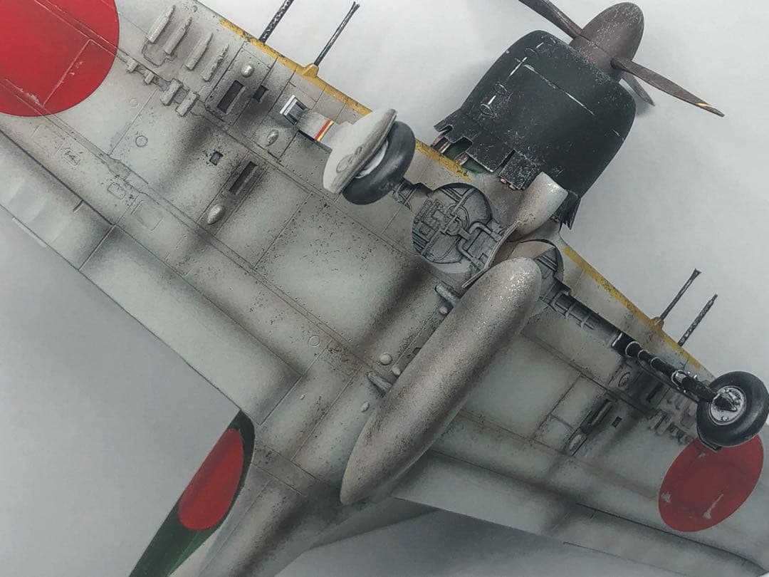 海賊プラモデル屋完成品】TAMIYA 1/48 零戦52型 完成品