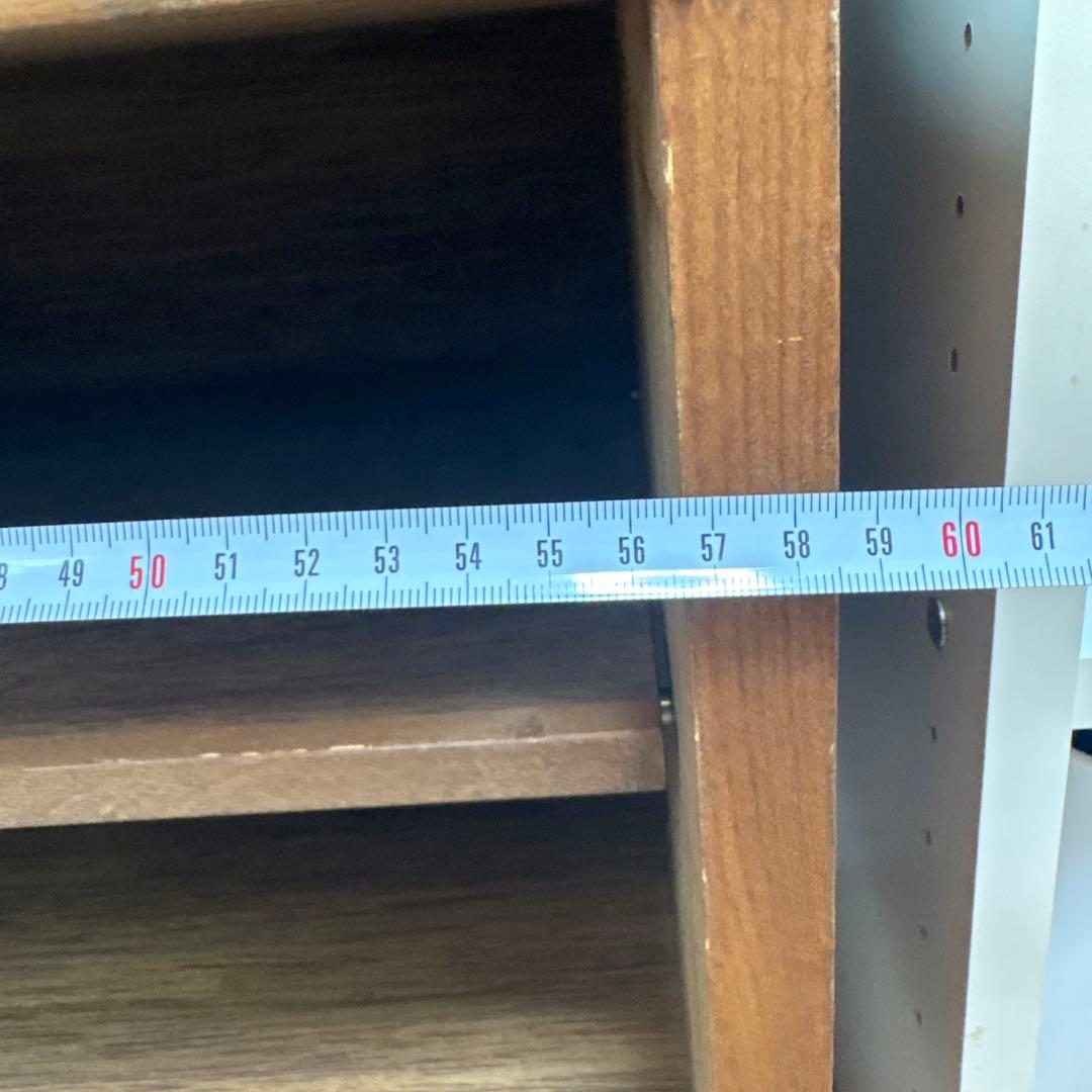 無垢材　ナチュラルウッドテレビ台　テレビボード　ブラウン　120cm