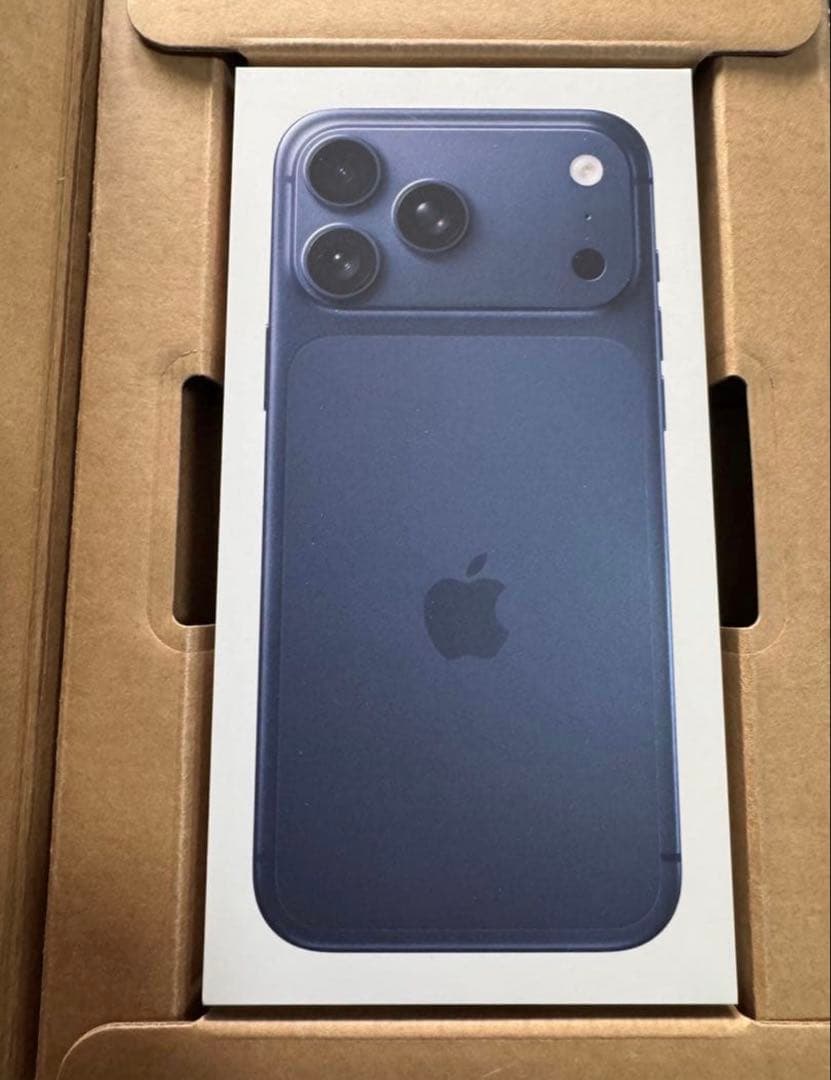 【新品未開封】iPhone17promax 1TB SIMフリー ブルー