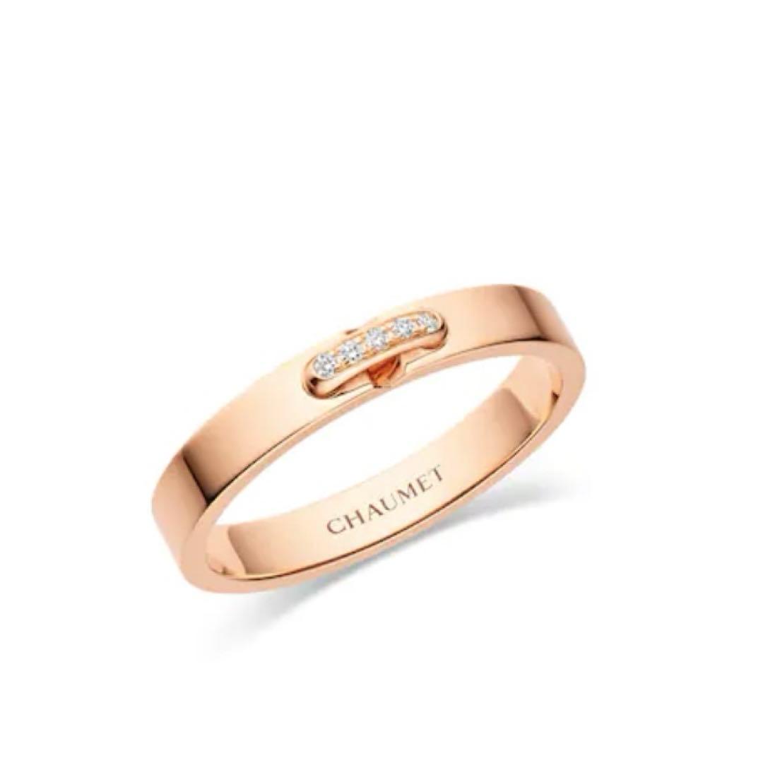 CHAUMET LIENS リアンリング ピンクゴールド