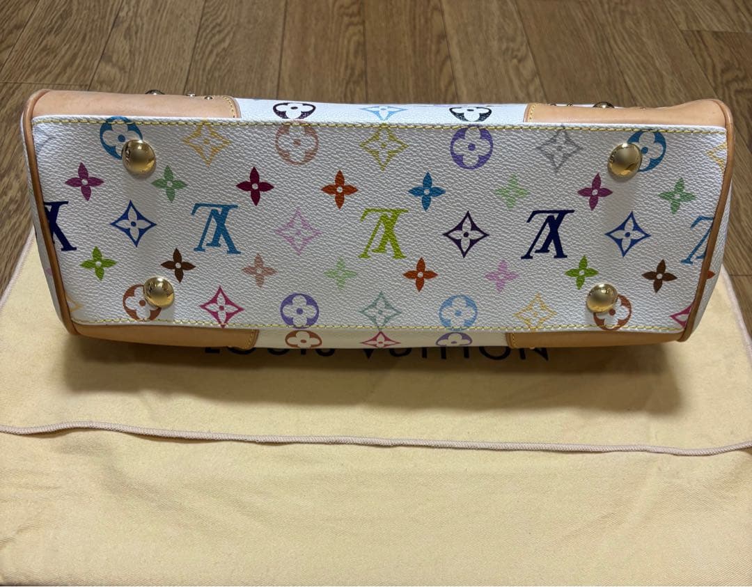 ね*︎様 ルイヴィトン　ビバリー　MM マルチカラー　ホワイト