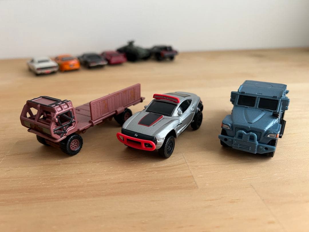 1/55 スケール ワイルドスピードシリーズ　ミニカー34台セット