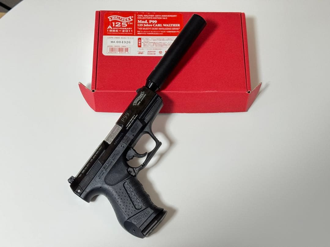 マルゼン MARUZEN P99 ガスブローバック 125周年記念限定モデル