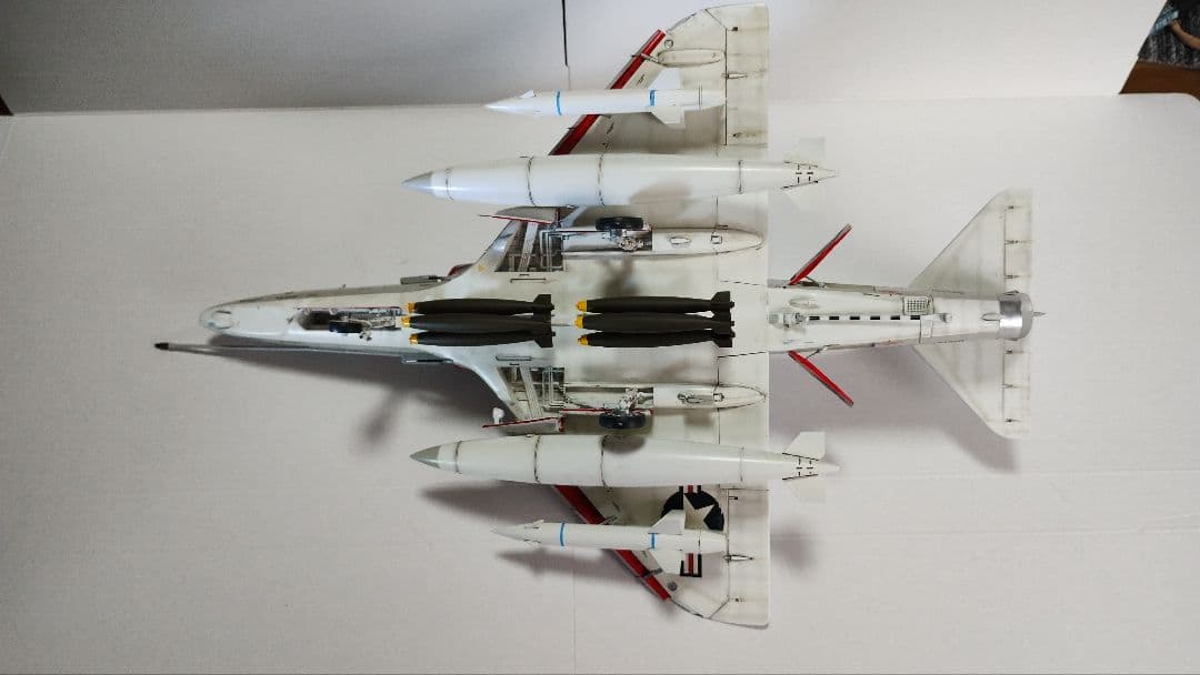 プラモデル完成機　1/32　A-4E/Fスカイホーク
