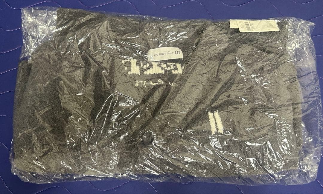 BTS ジェラートピケ　gelato pique カーディガン　グレー　SーM