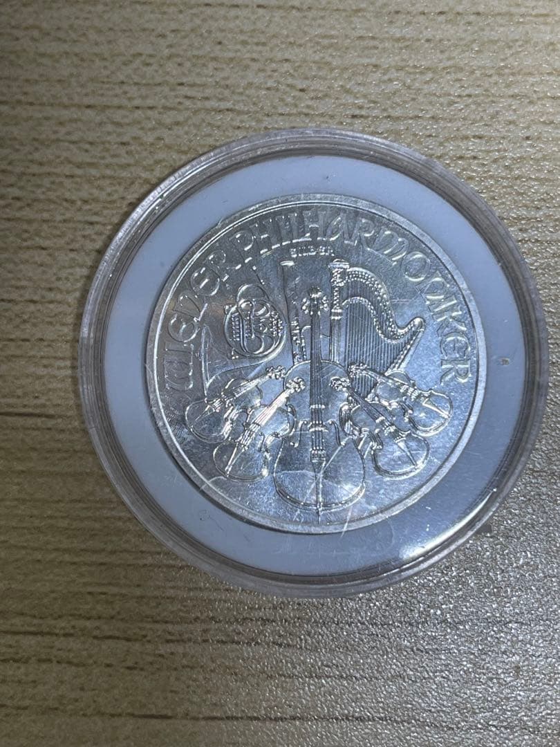 ウィーン・フィルハーモニー 1.50ユーロ銀貨 2021年1オンス