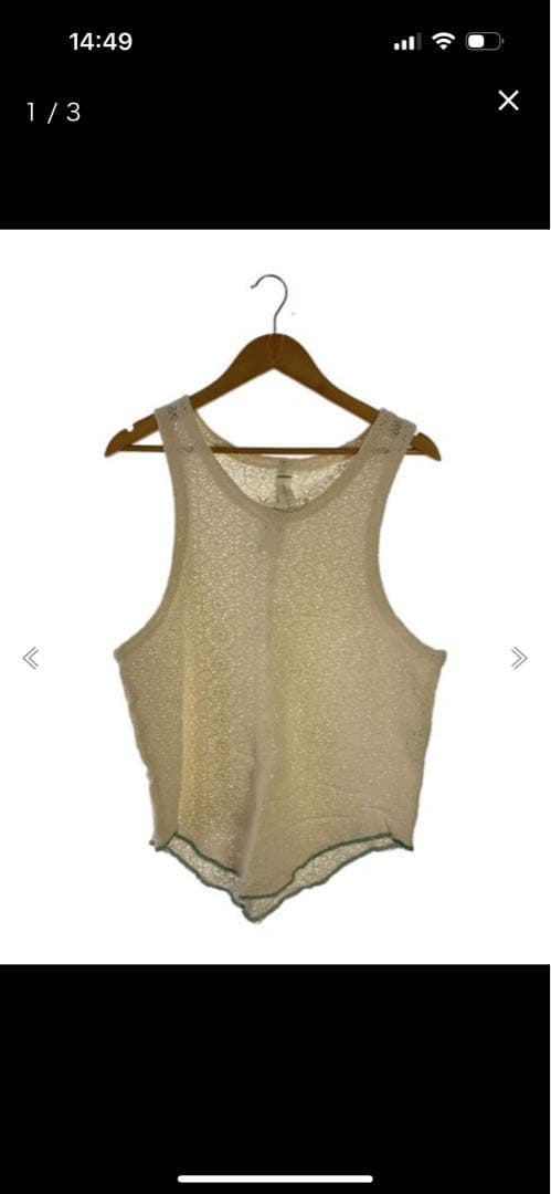 SHINYA KOZUKA タンクトップ　S