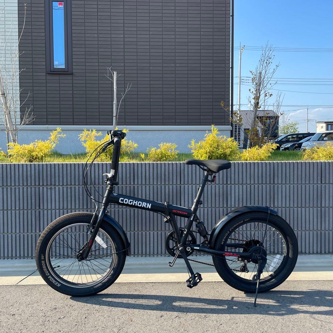 COGHORN コグホーン 折りたたみ自転車 ブラック
