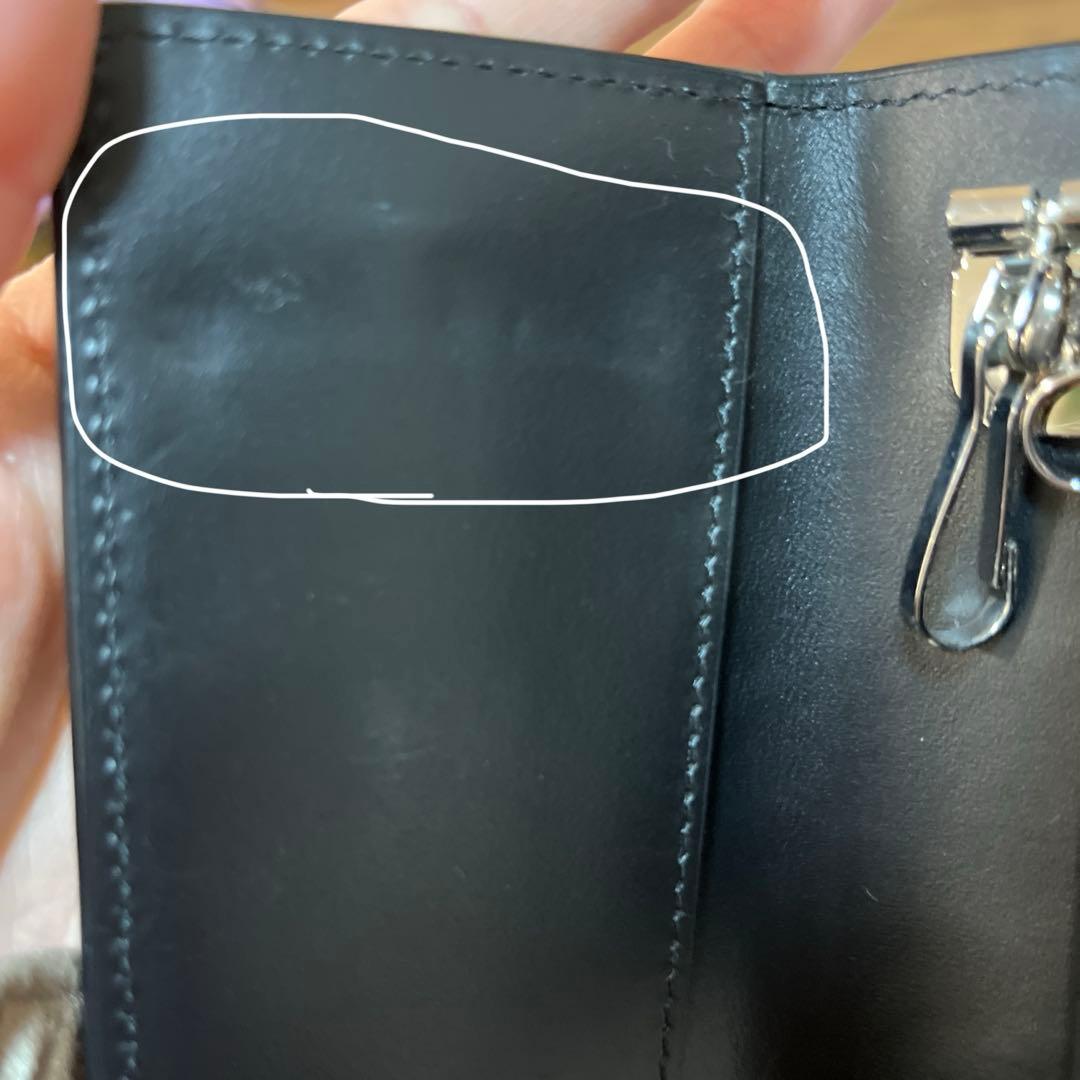 メゾンマルジェラ 4ステッチ 6連 キーケース キーホルダー キーフック