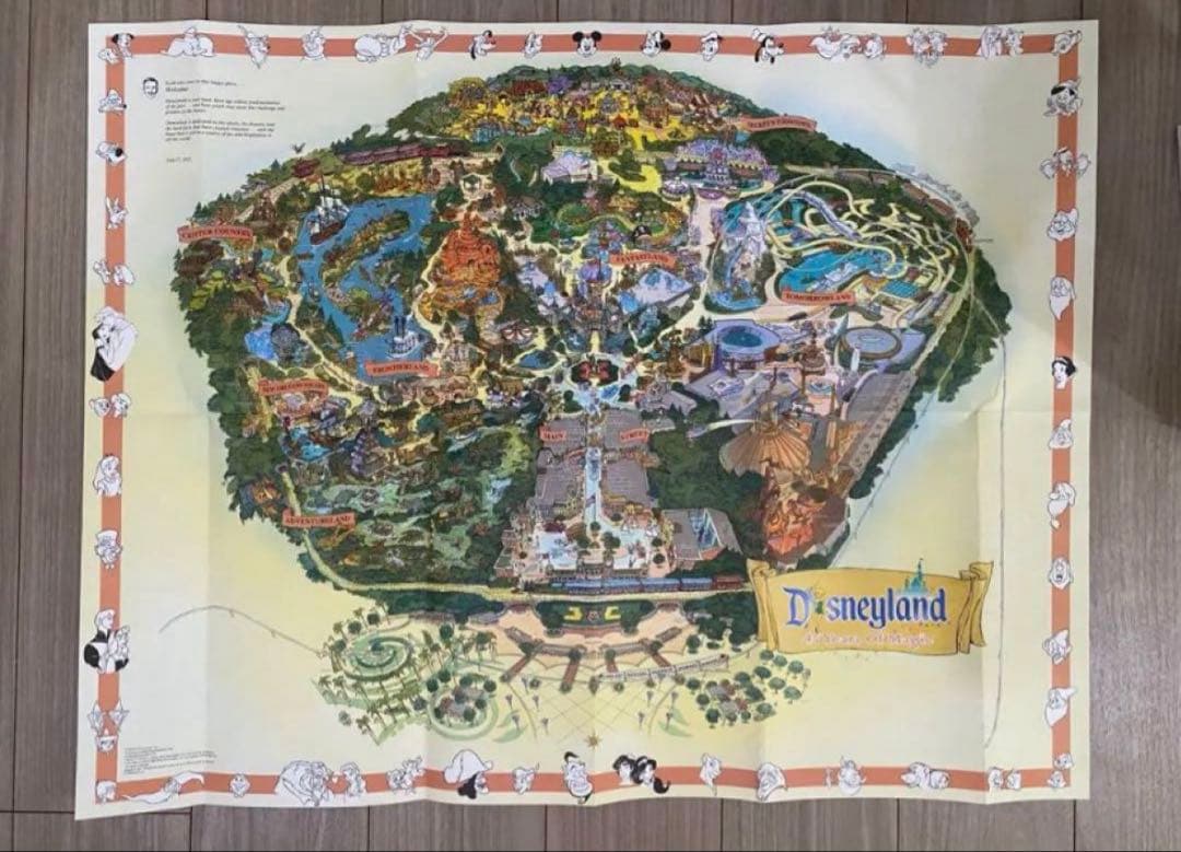 レア！ディズニーランドパーク　45周年　ポスター