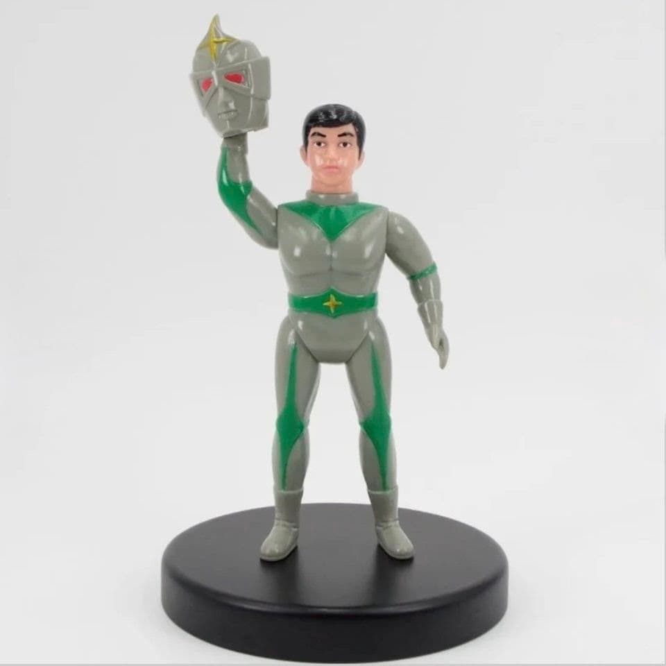 新品未使用ブルマァク　ミラーマン面取れソフビ特撮コミック　アニメ怪獣