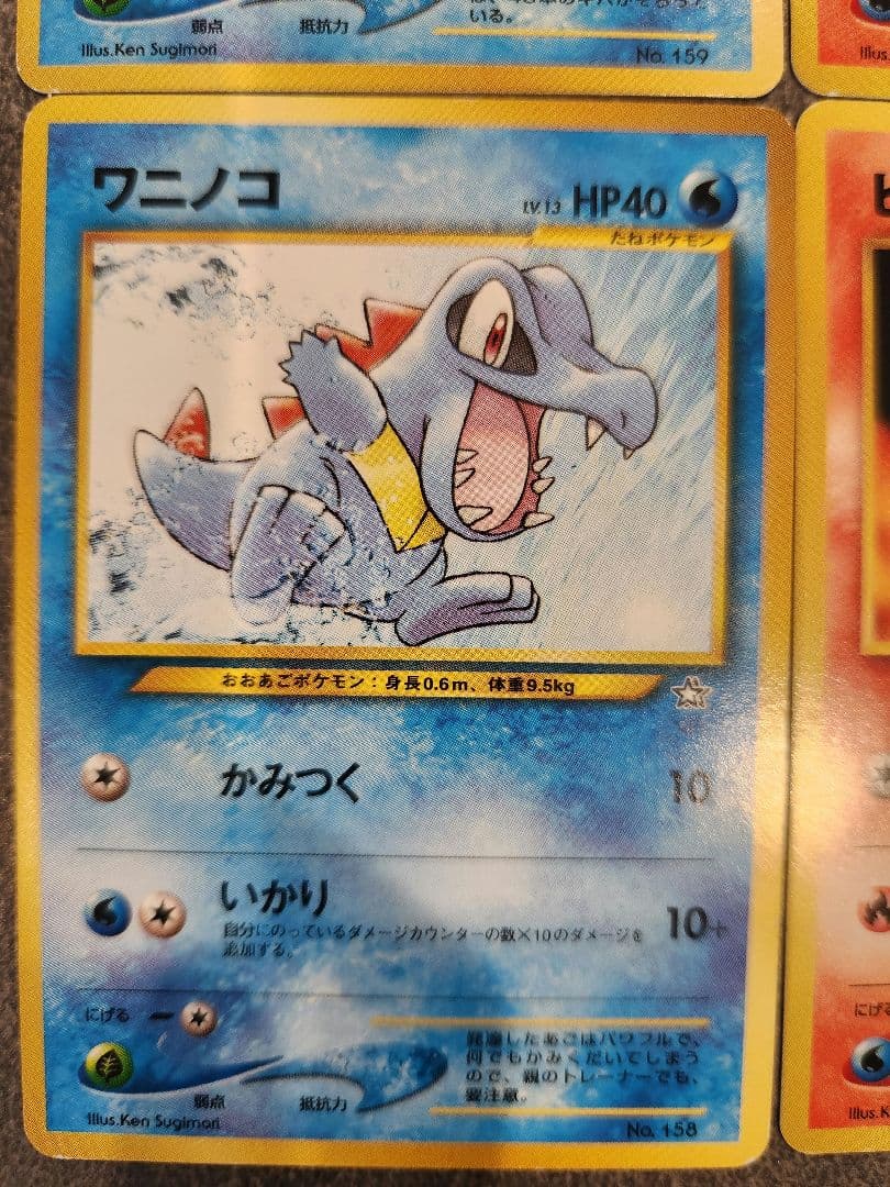 ポケモンカード 旧裏 御三家 9枚フルセット（ジョウト地方）