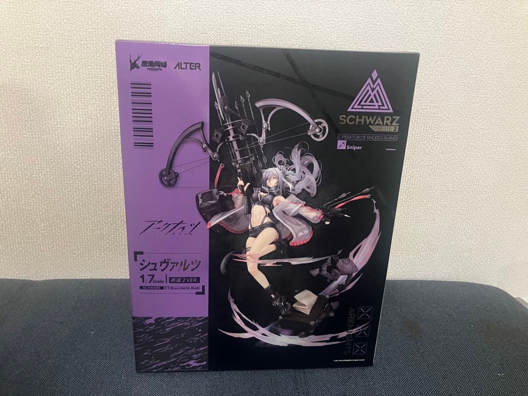未開封【限定特典】アークナイツ シュヴァルツ 昇進2Ver. 1/7 アルター