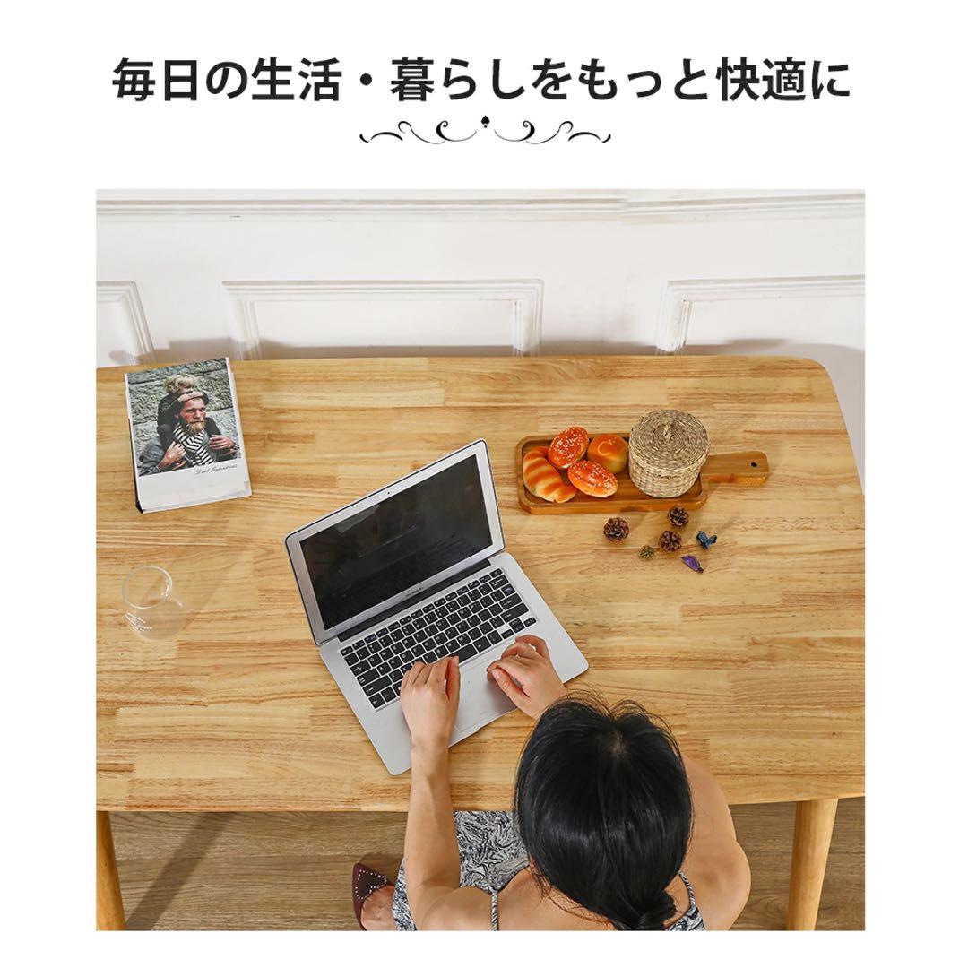 L11テーブル オック無垢 木製 カフェテーブル 2幅80cm 高さ75cm