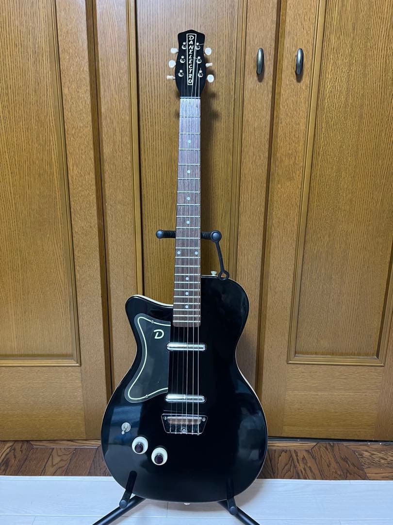DANELECTORO 56-U2 BLACK ダンエレクトロ　レフティーモデル