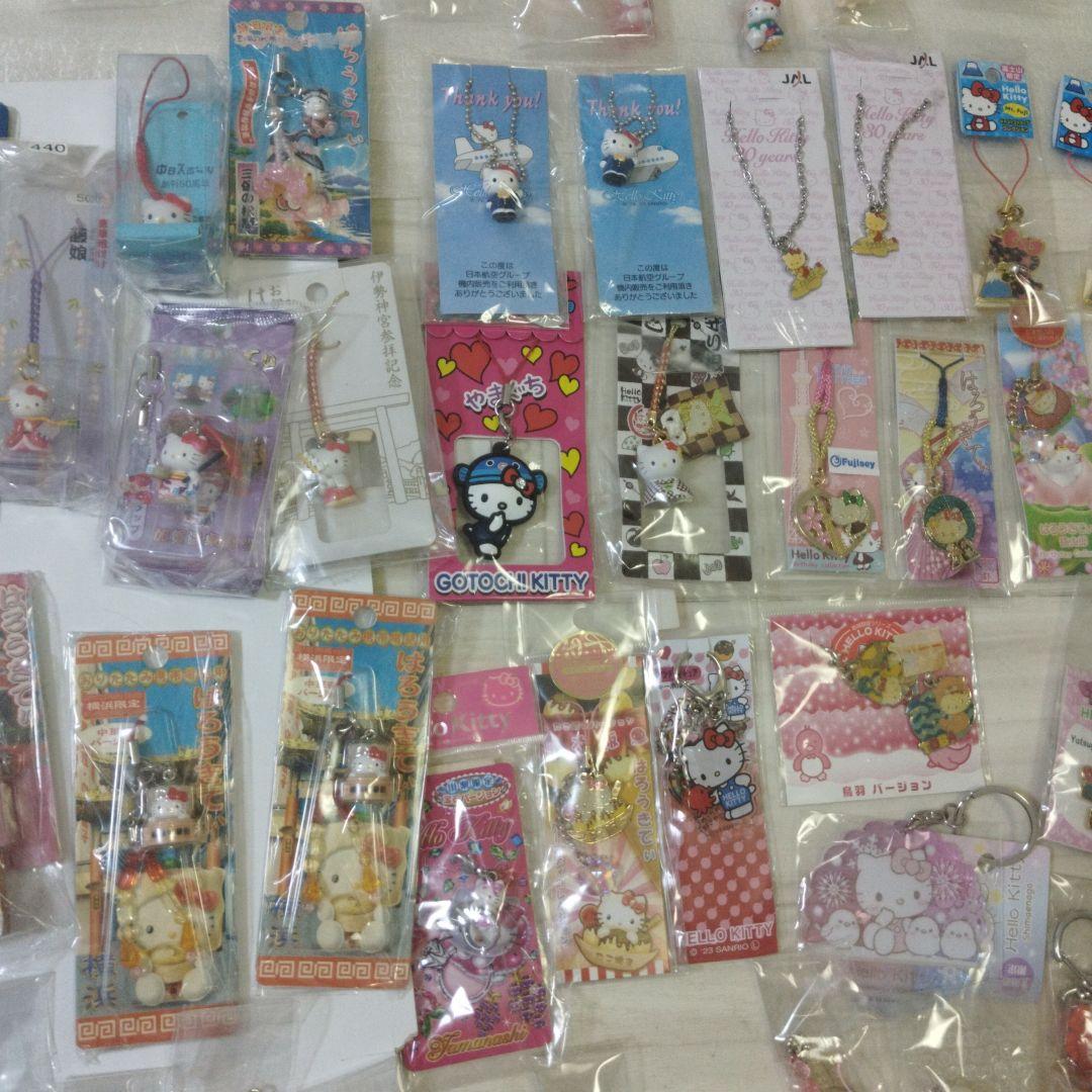 ご当地　キティ　根付　ファスナーマスコット