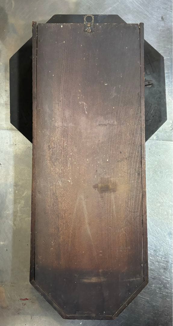 愛知時計 柱時計 ゼンマイ式 ボンボン時計 振り子時計 昭和レトロ 八角時計