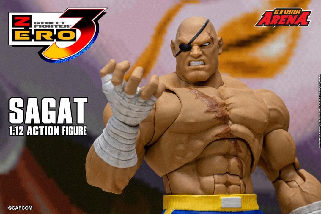 Storm Toys 1/12 ストリート ファイター サガット SFSA03