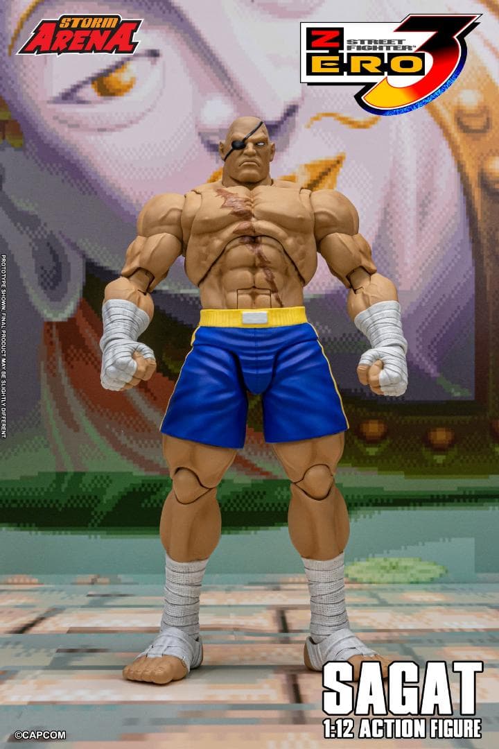 Storm Toys 1/12 ストリート ファイター サガット SFSA03