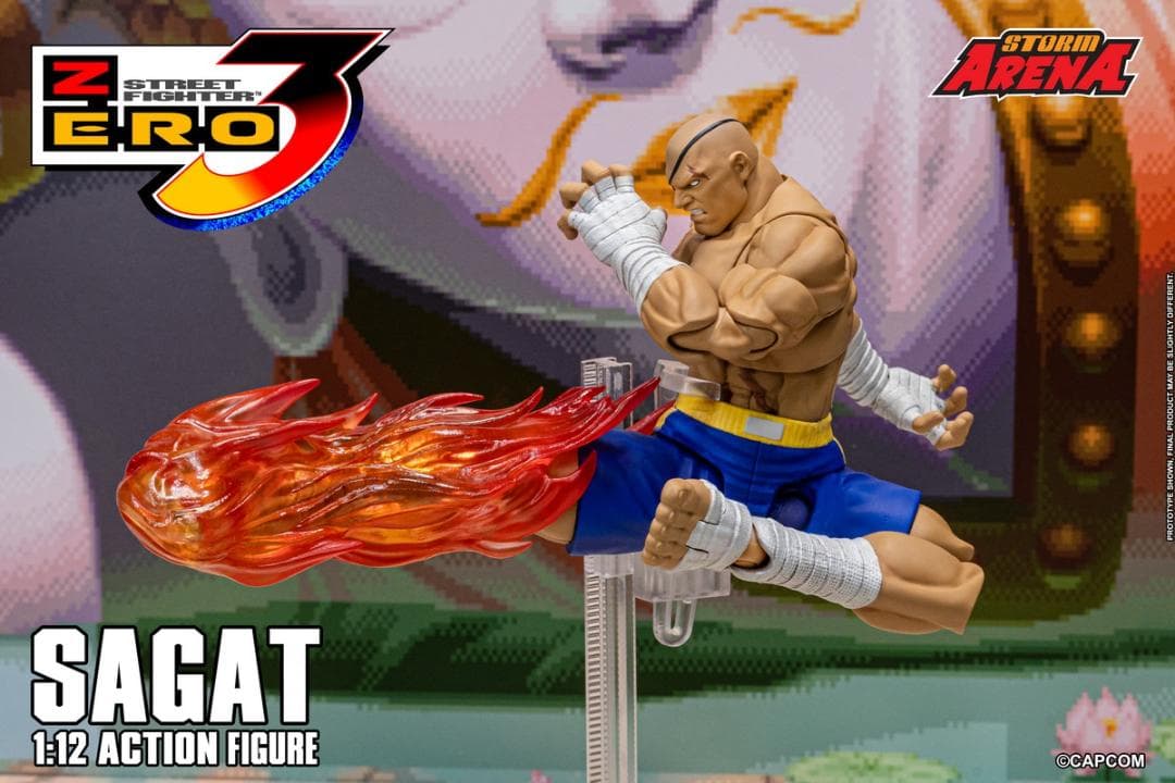Storm Toys 1/12 ストリート ファイター サガット SFSA03
