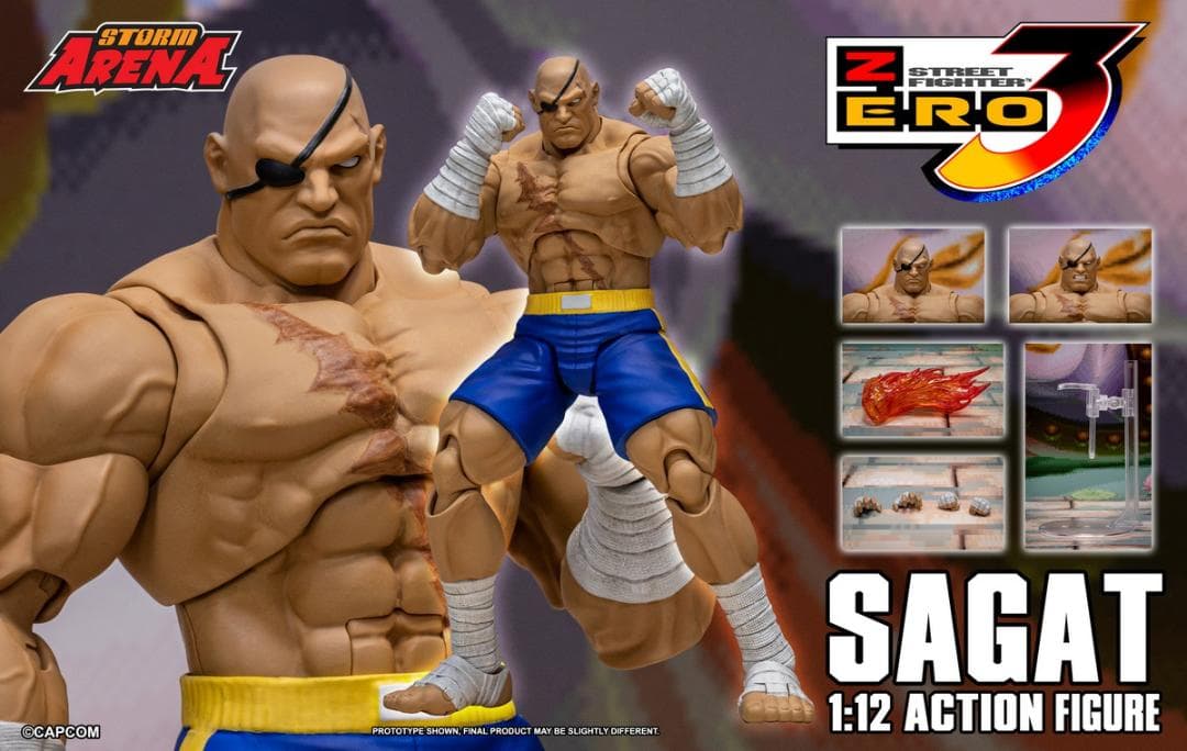 Storm Toys 1/12 ストリート ファイター サガット SFSA03