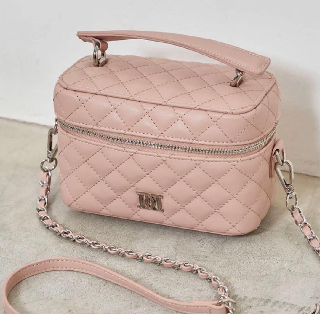 Darich ダーリッチ キルティングショルダーミニバッグ ピンク PINK