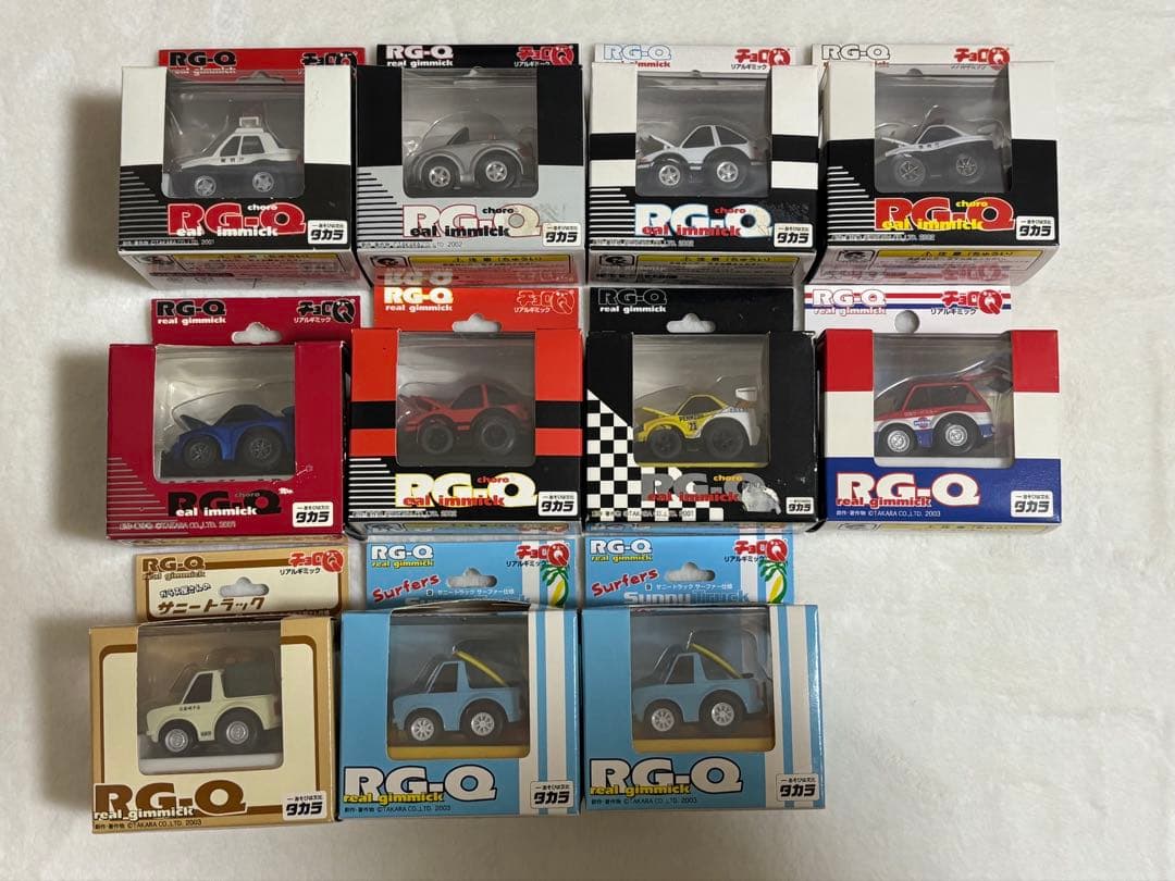 RG-Q リアルギミックチョロQ 11個セット