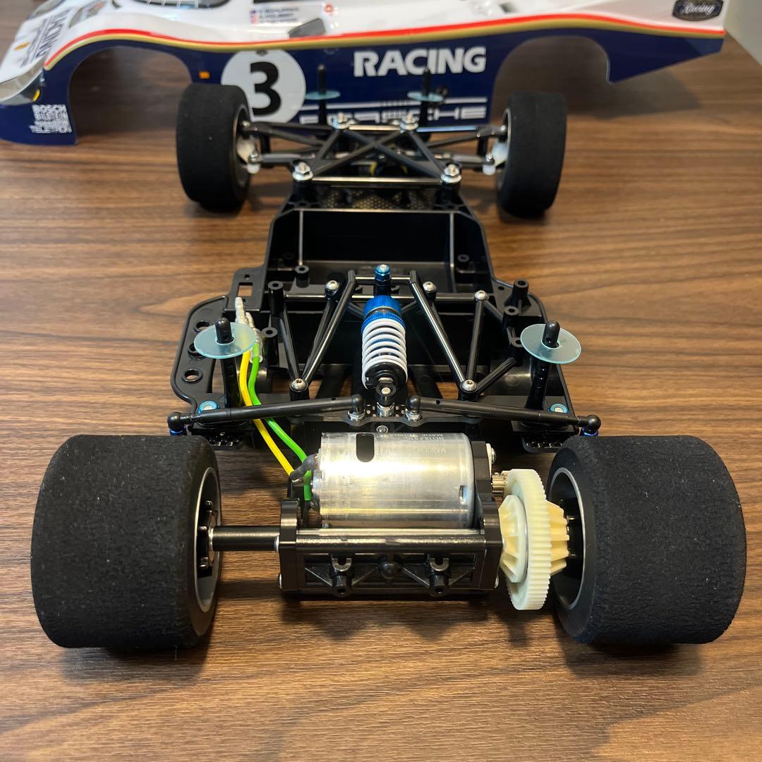 タミヤ 1/10 ポルシェ956 オプション付き
