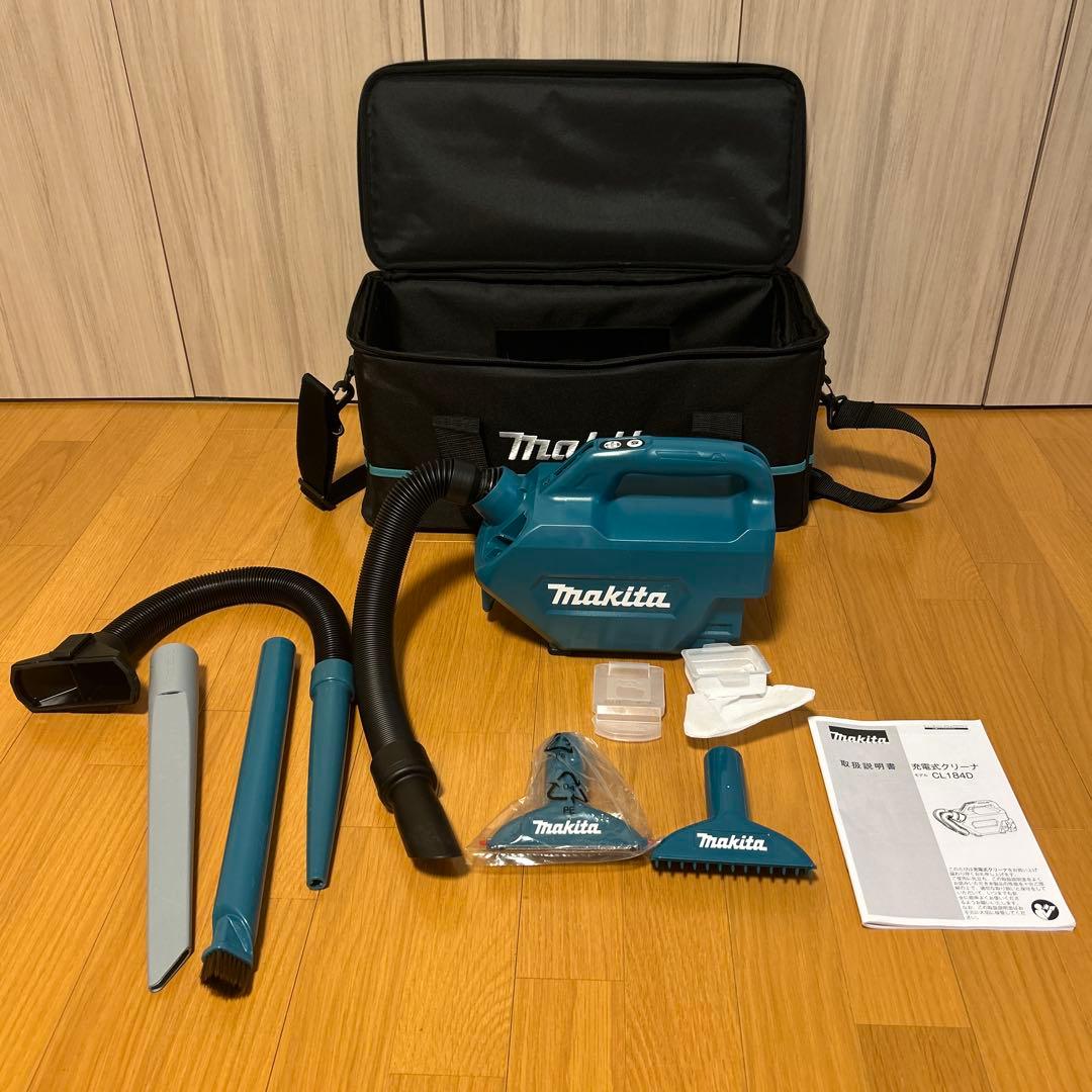 【美品】マキタ充電式クリーナー　一式セット　CL184D