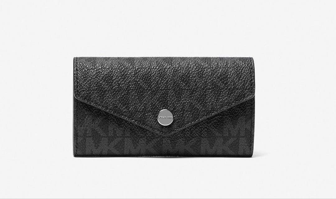 マイケルコース ロゴ キーケース ブラック MICHEAL KORS 新品