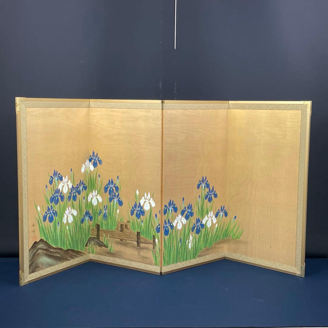 2175 「燕子花図屏風」 清彦
