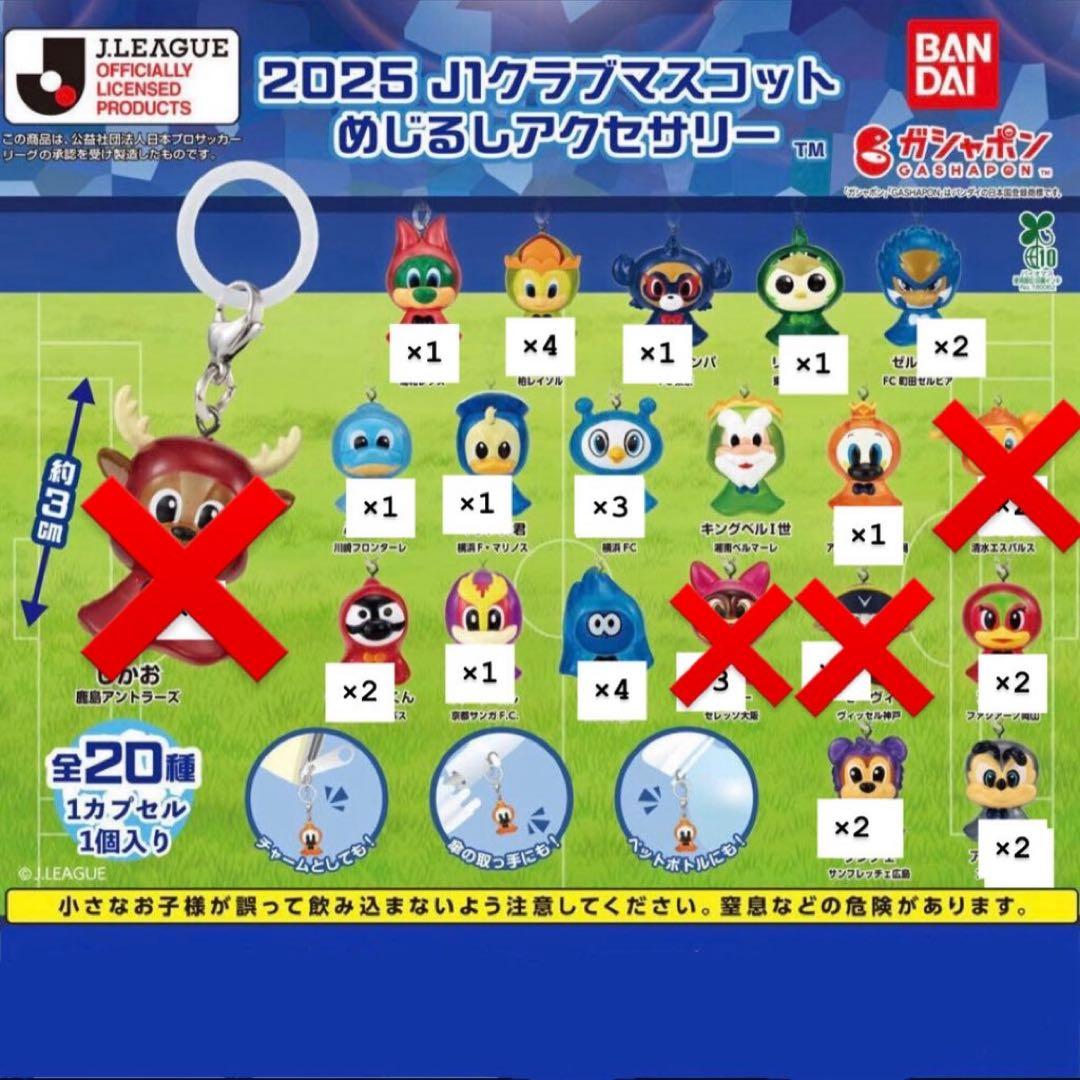 jリーグ j1 めじるしアクセサリー