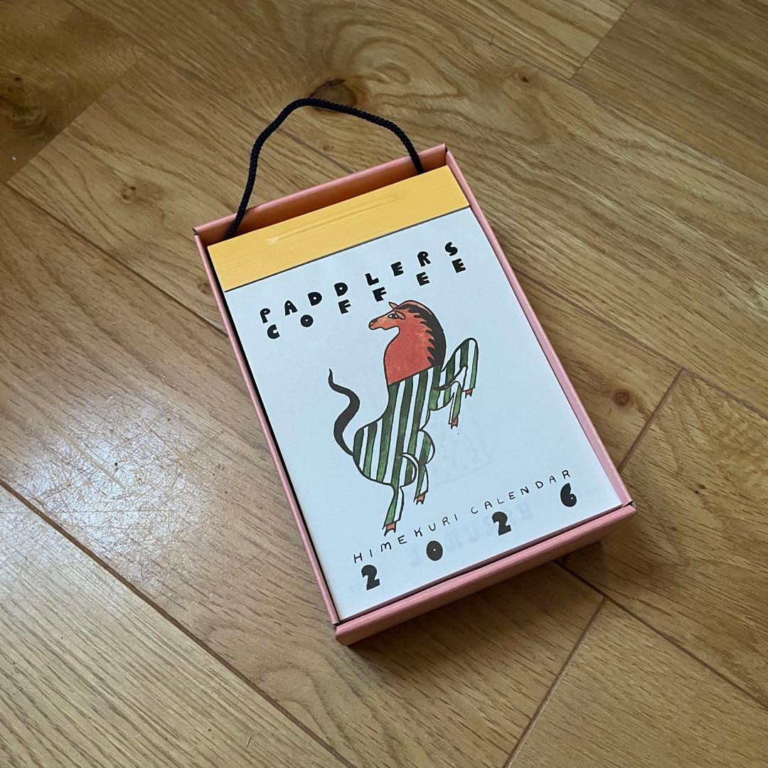 新品 Paddlers Coffee Himekuri Calendar