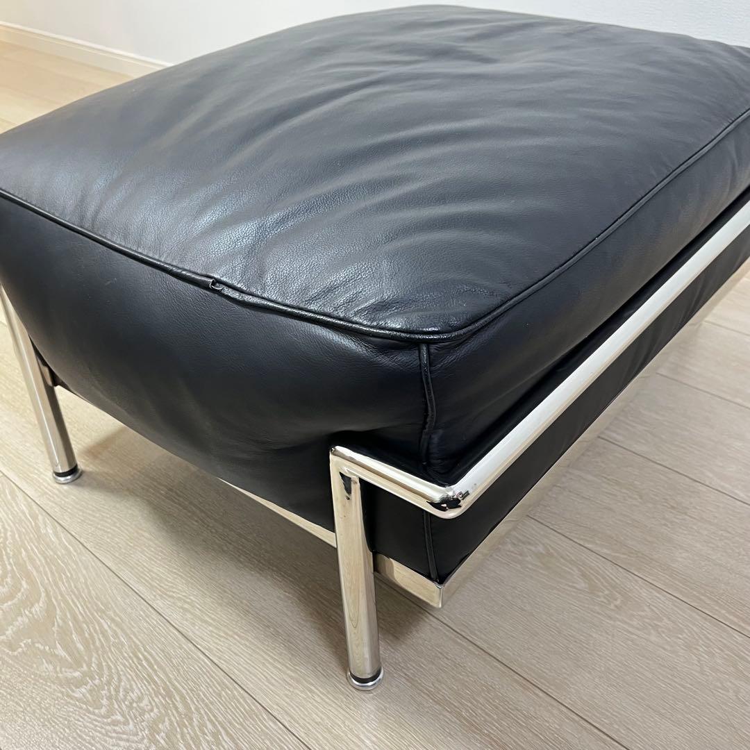 (つ53)ル・コルビュジエ LC2 / LC3 オットマンスツール リプロダクト