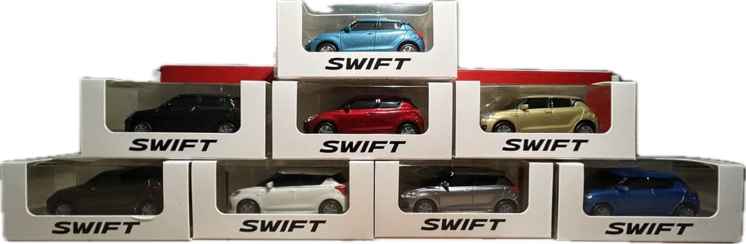 非売品 スズキ スイフト ミニカー 8台セット
