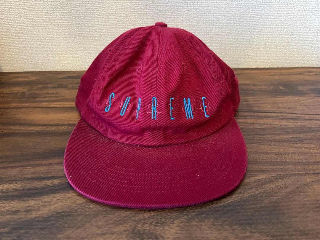 SUPREME バーガンディキャップ