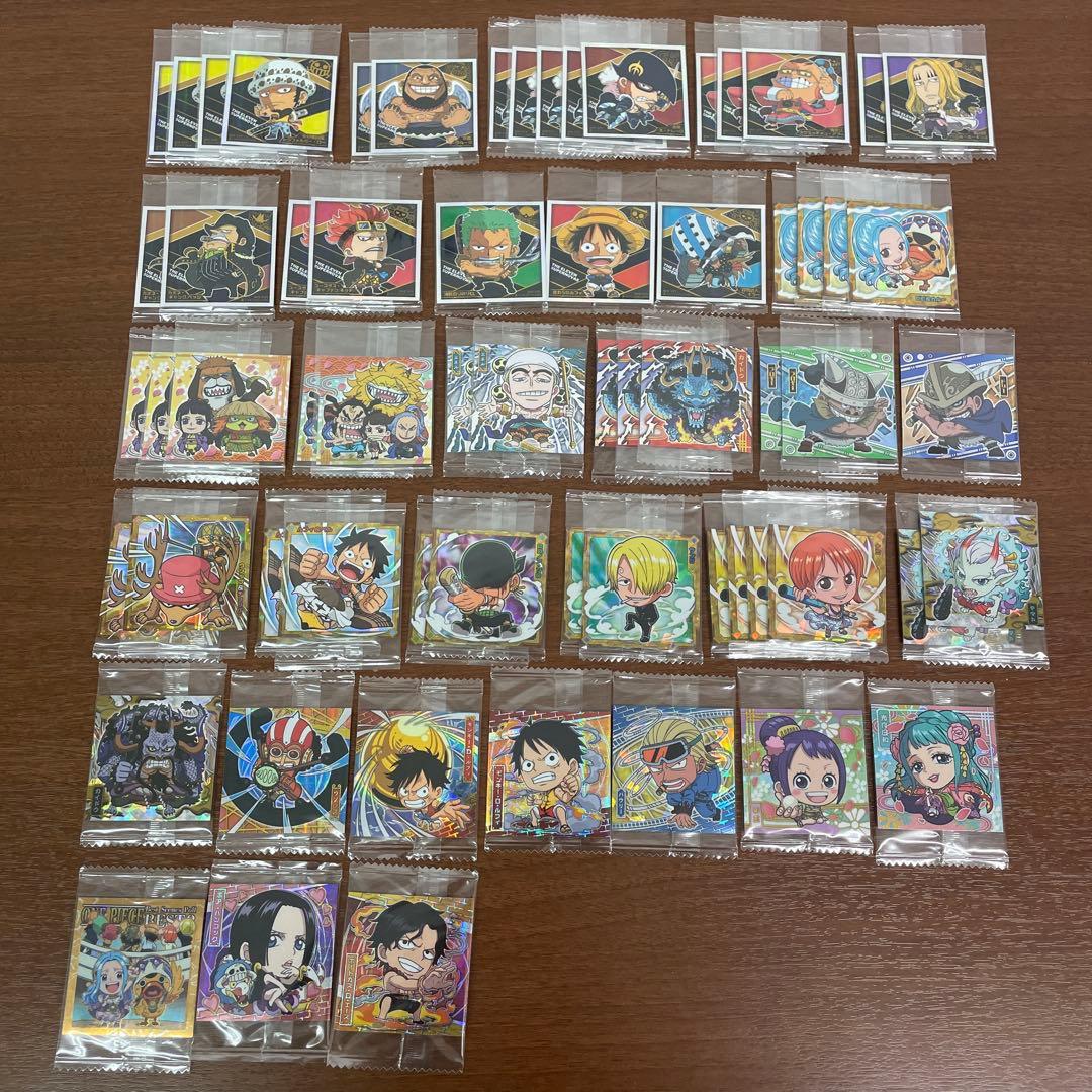 ❶ワンピース 大海賊ウエハースシール SEC SGR多数 約330枚