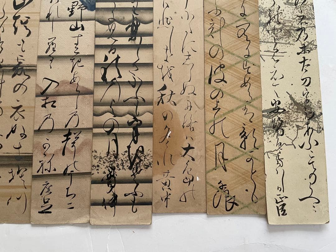 書　阪正臣　香川黄中　長瀬真幸　加藤千浪　賀茂 季鷹　石川雅望　短冊　料紙　和歌