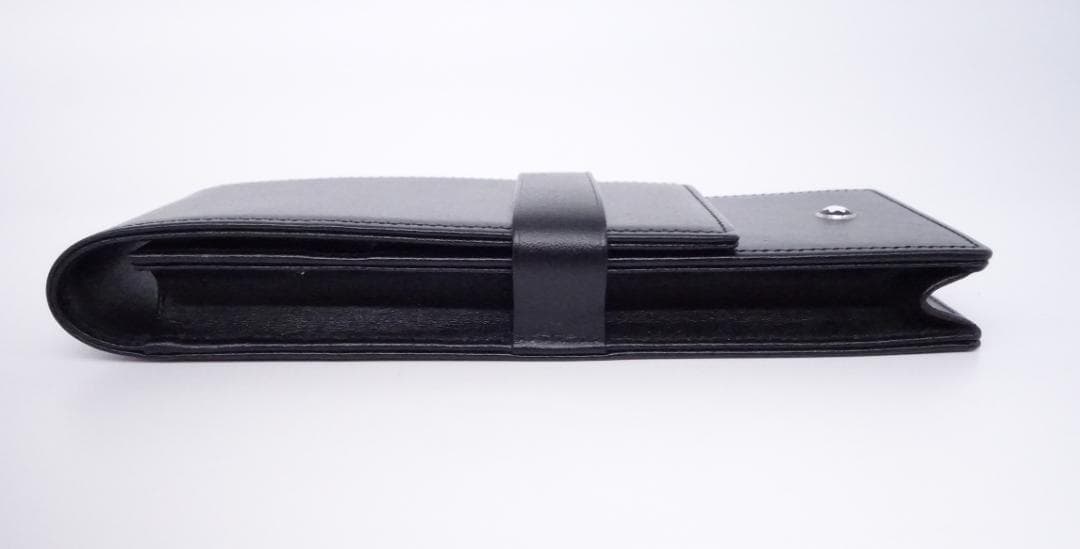 新品未使用 MONTBLANC モンブラン レザーケース 黒 3本