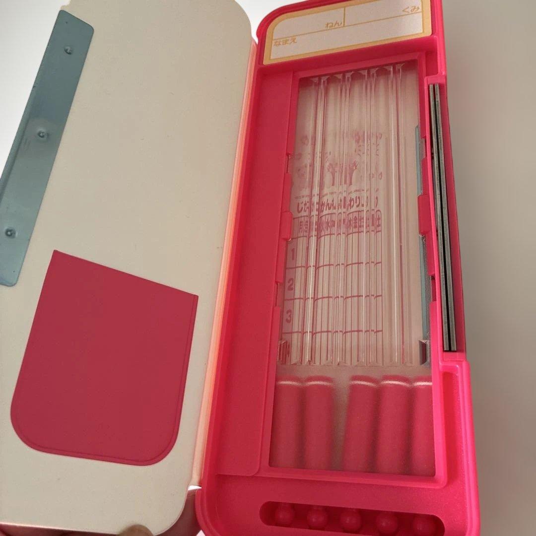 ハローキティ　お道具箱、筆箱、鉛筆キャップなどなど色々セット(未使用品、レトロ)