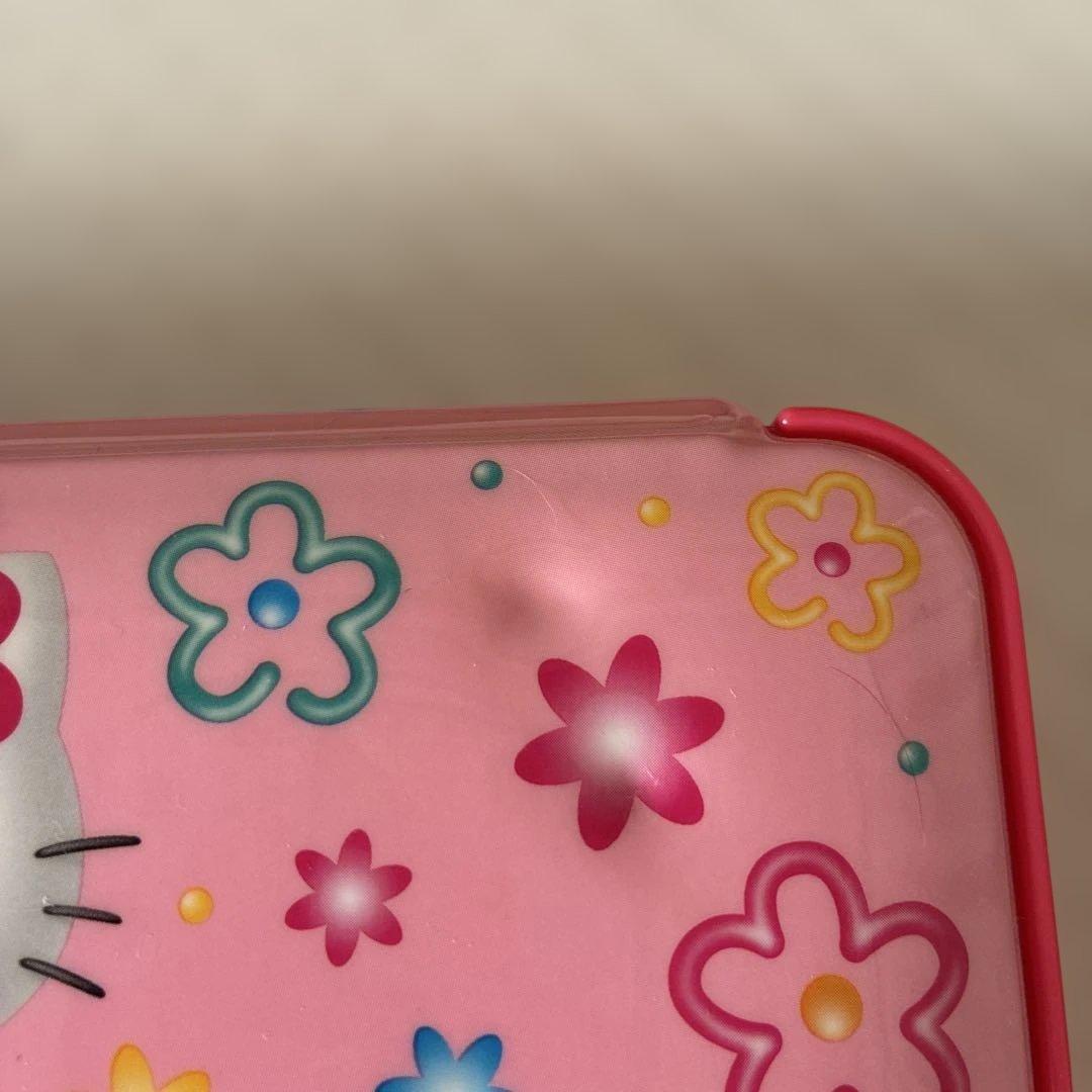 ハローキティ　お道具箱、筆箱、鉛筆キャップなどなど色々セット(未使用品、レトロ)