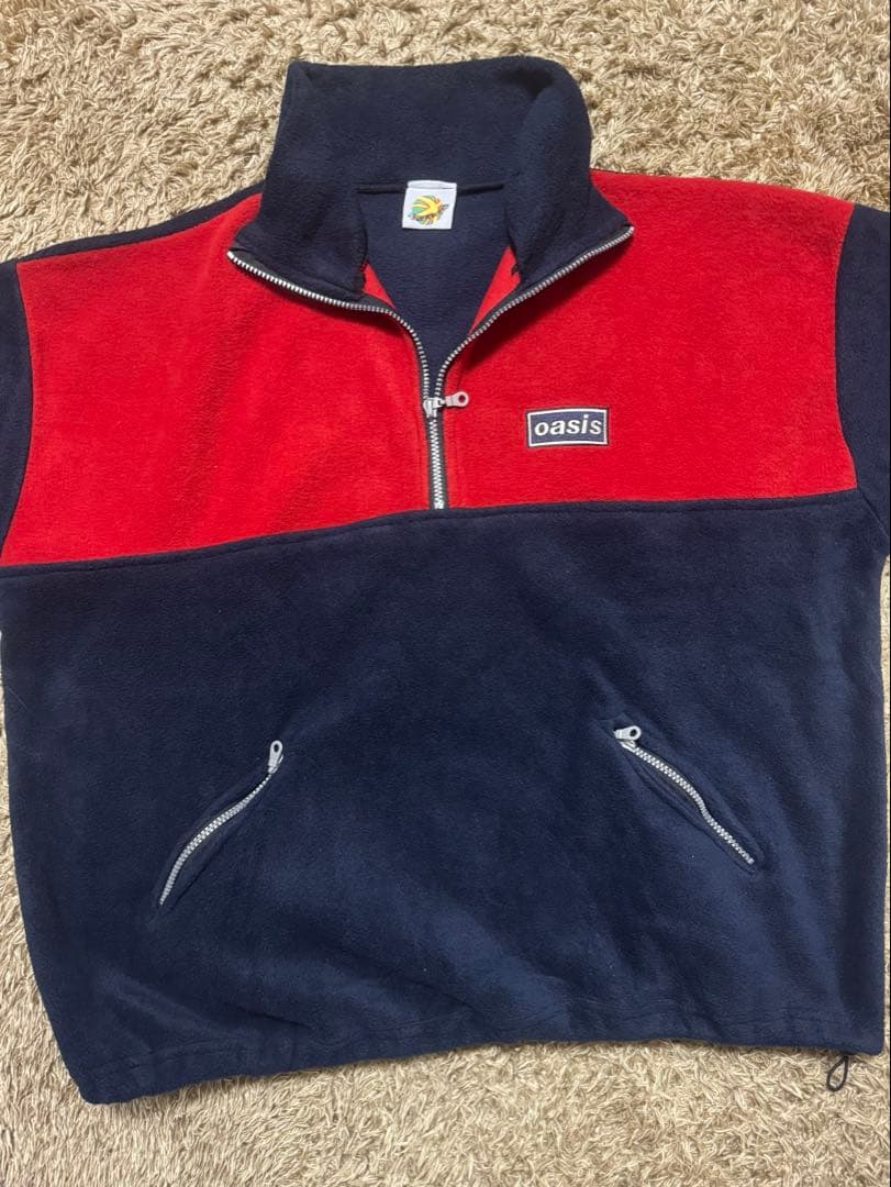 希少　oasis グッズ　フリース　1998 フリーサイズ