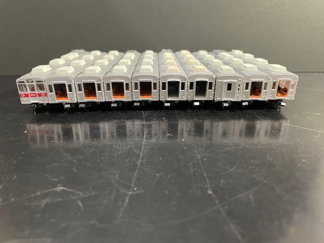 鉄コレベース東急8500系 8606Fタイプ10両セット ジャンク品 動作確認済