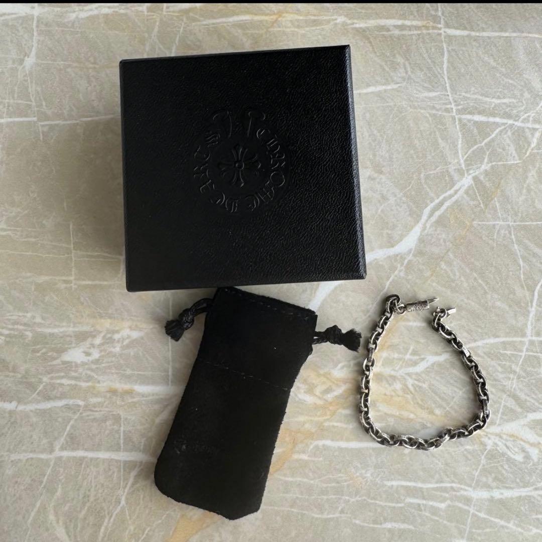 ラスク様Chrome Hearts ペーパーチェーン ブレスレット7正規店購入品