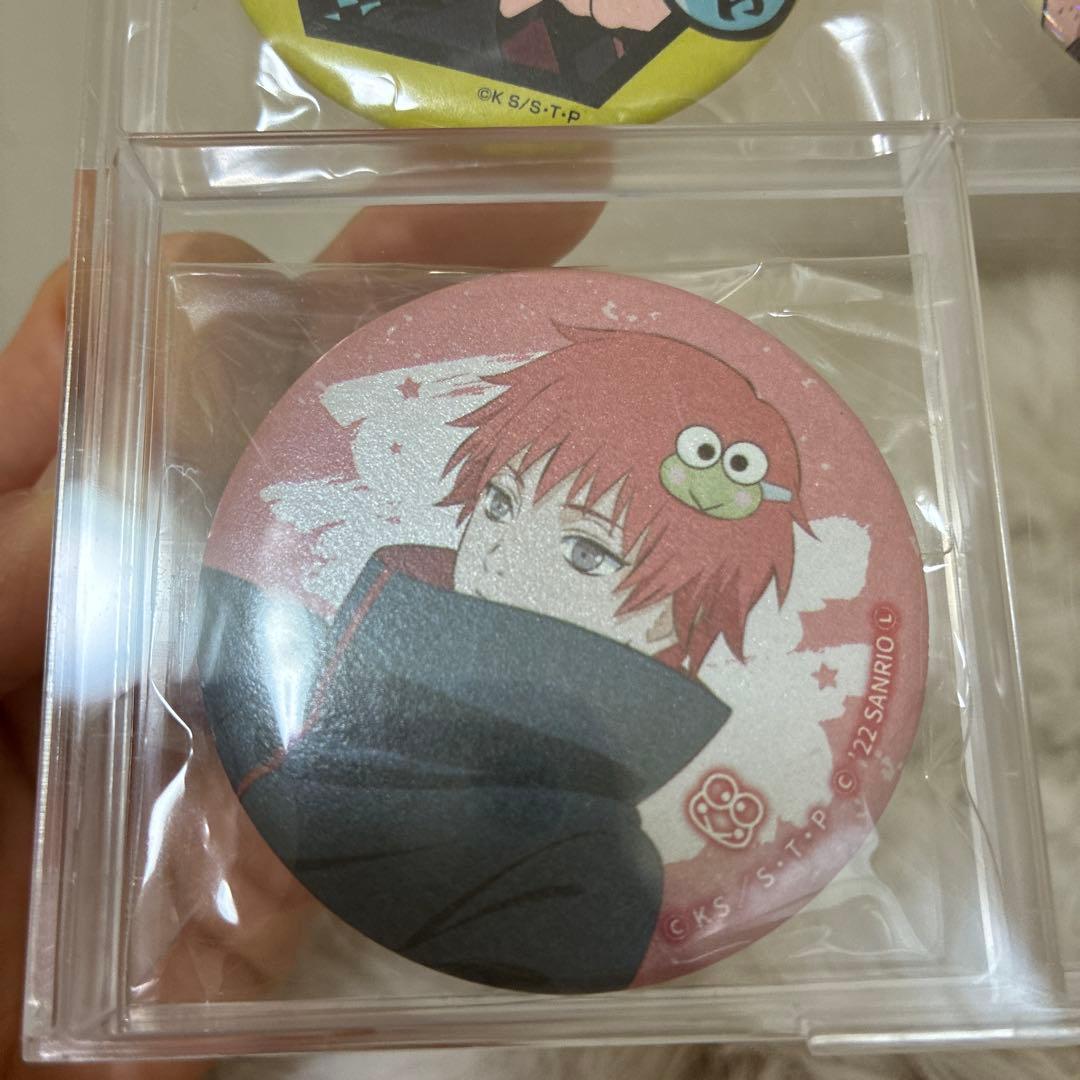 NARUTO デイダラ　缶バッジ 6個セット　サンリオ