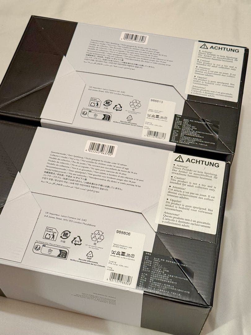 新品 未使用品 ライカ100周年 シュタイフ×ライカ Elsie & Ernst