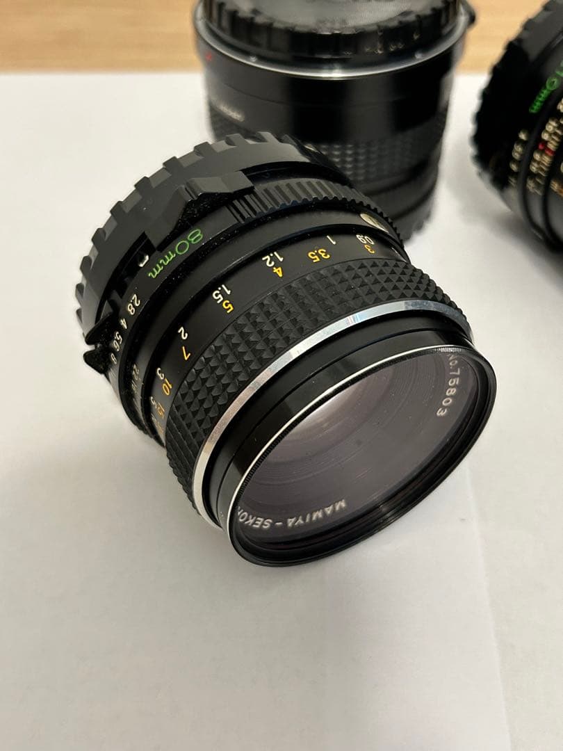 希少 MAMIYA 645 フィルムカメラ 説明書付き