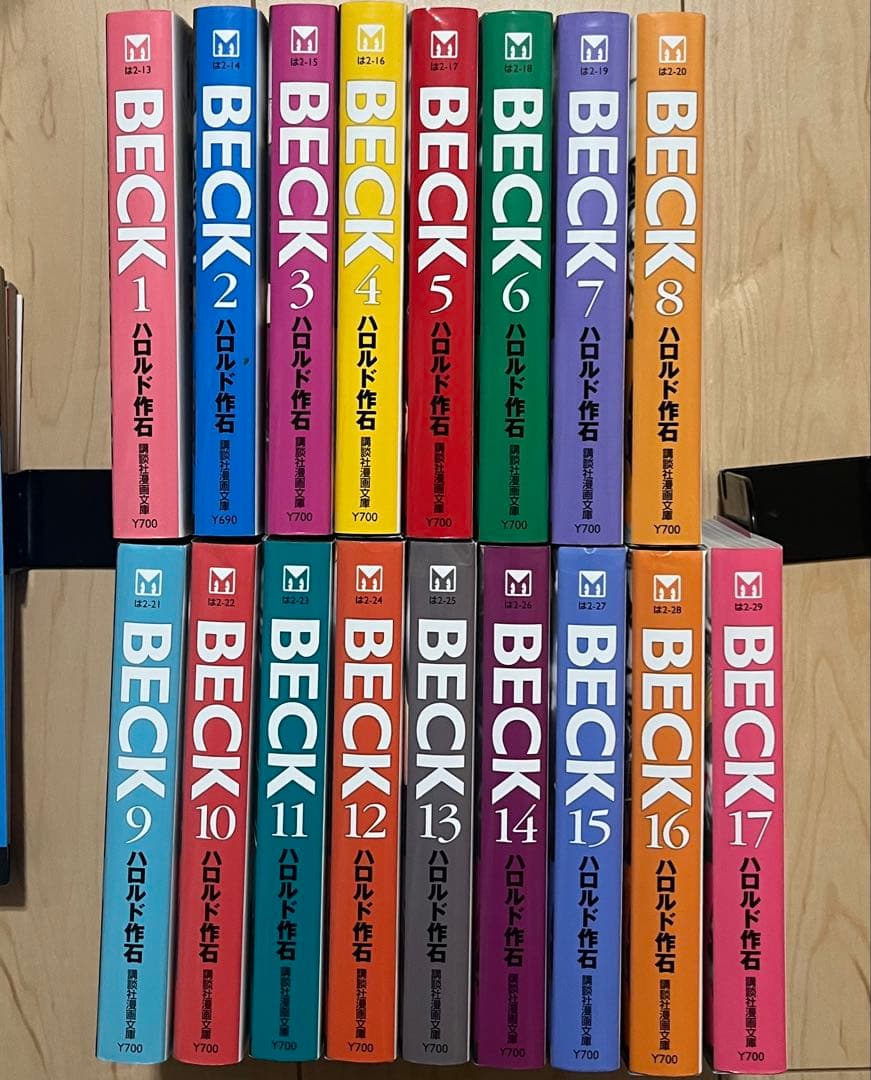 BECK 文庫版　1-17巻　全巻　ハロルド作石　THE BAND1巻おまけ