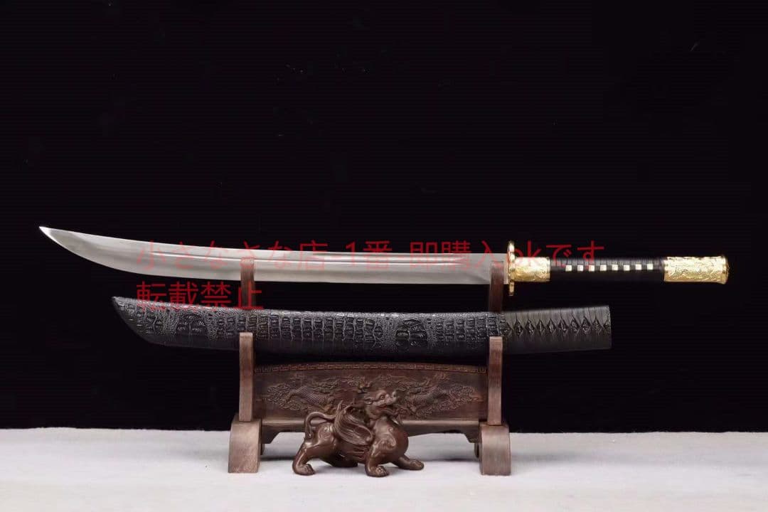 〖宋——戒刀〗20230380 古兵器 武具　刀装具　日本刀　模造刀 居合刀
